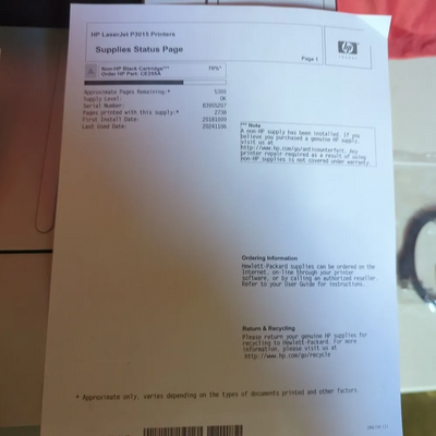 HP P3015d Image