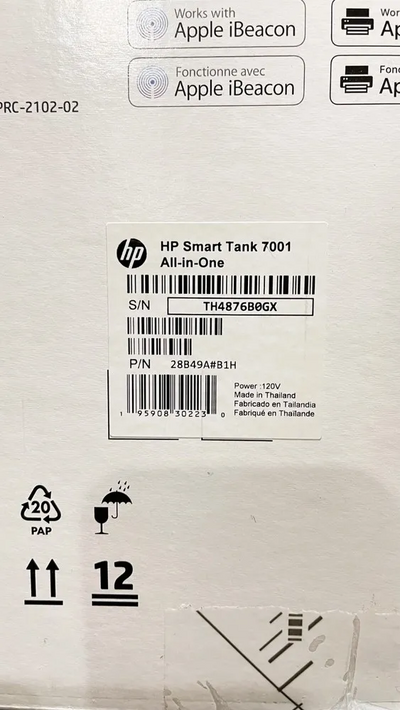 HP Smart tank 7001 Image