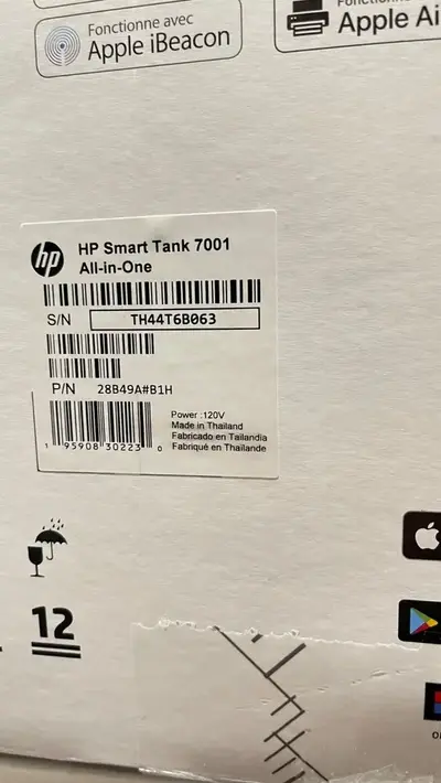 HP Smart tank 7001 Image