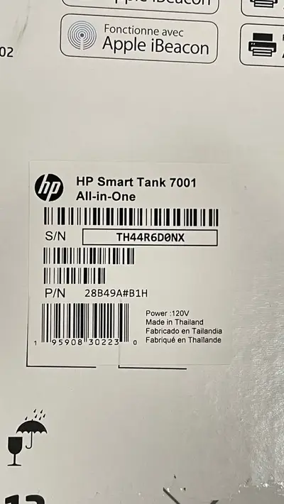 HP Smart tank 7001 Image