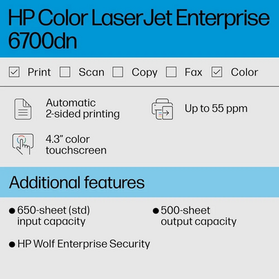 HP 6700dn Image