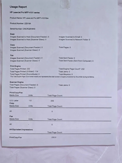 HP 4101fdw Image