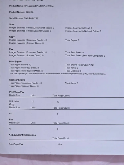 HP 4101fdw Image
