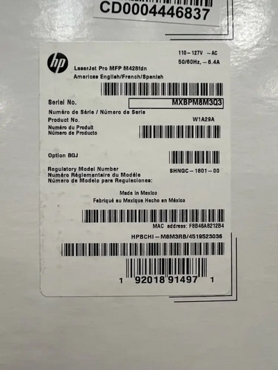 HP W1A29A Image