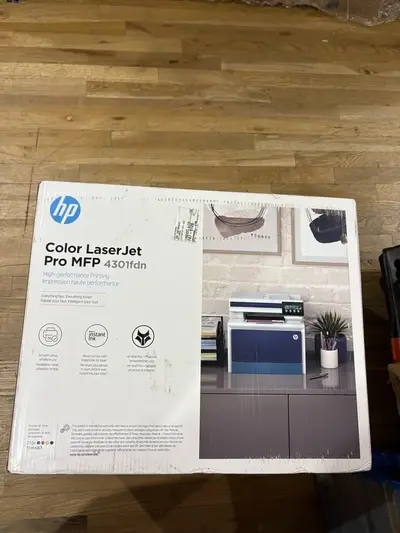 HP Color laserjet pro mfp 4301fdn printer Image