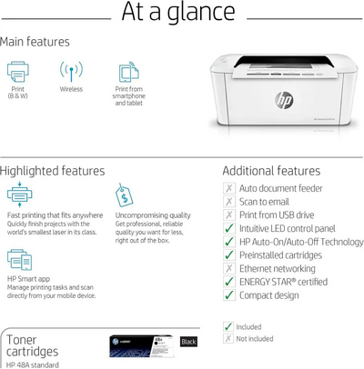 HP Old Version: M15w Image