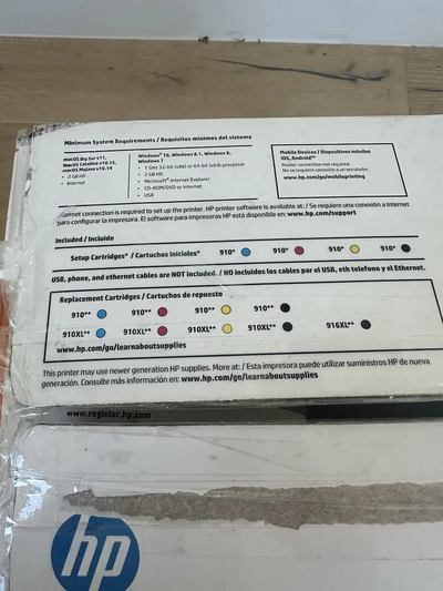 HP Officejet pro 8028e Image