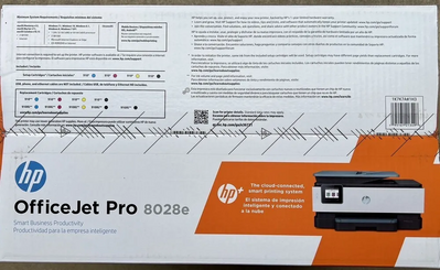 HP Officejet pro 8028e Image