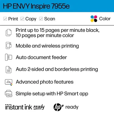 HP Envy inspire 7955e Image