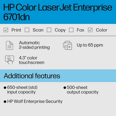 HP 6701dn Image