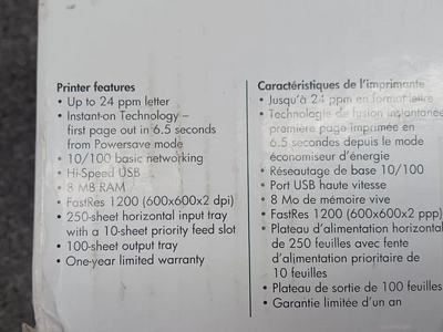 HP Laserjet p1505n Image
