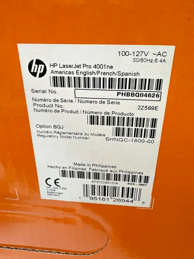 HP Laserjet pro 4100ne Image