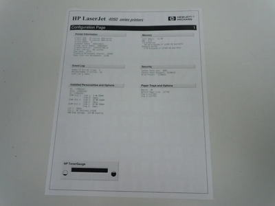HP LaserJet 4050TN Image