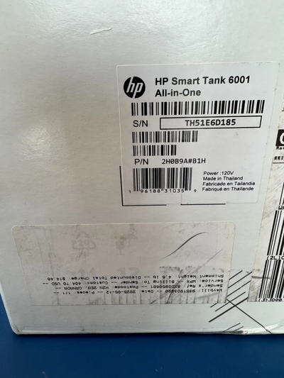 HP Smart tank 6001 Image