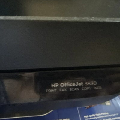 HP Office Jet 3830 All In One Printer Image