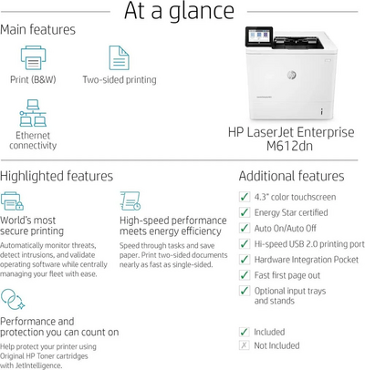 HP M612DN Image