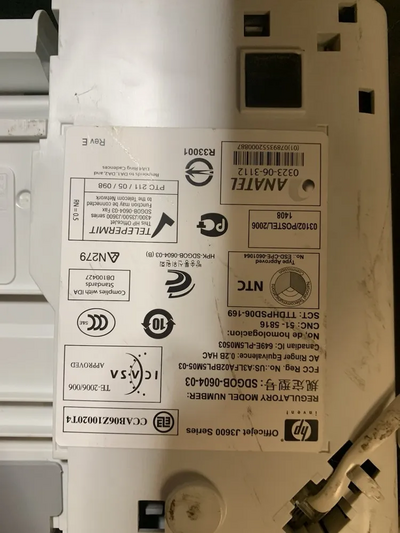 HP Officejet j3640 all-in-one Image