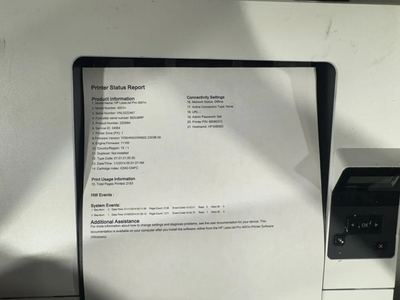 HP Laserjet pro 4001n printer Image