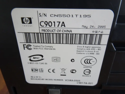 HP Deskjet 5940 Image