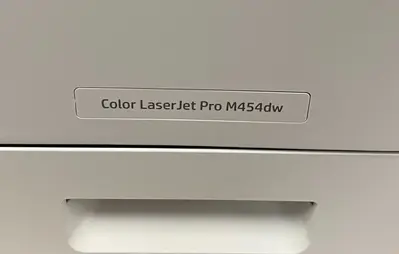 HP Color laserjet pro m454dw Image