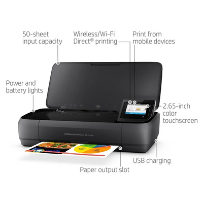 HP Officejet 250 mobile all-in-one printer Image