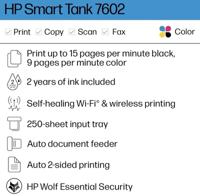 HP Smart Tank 7602 Image