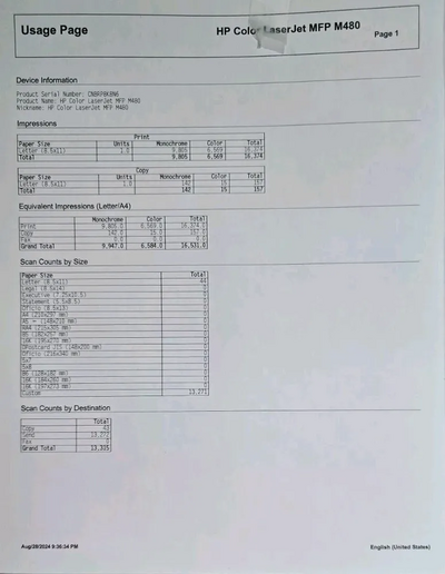HP 30a55a Image
