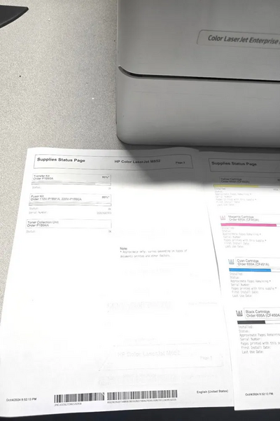 HP M652N J7Z98A Image