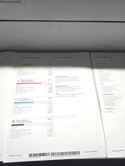 HP M652N J7Z98A Image