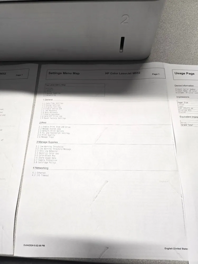HP M652N J7Z98A Image