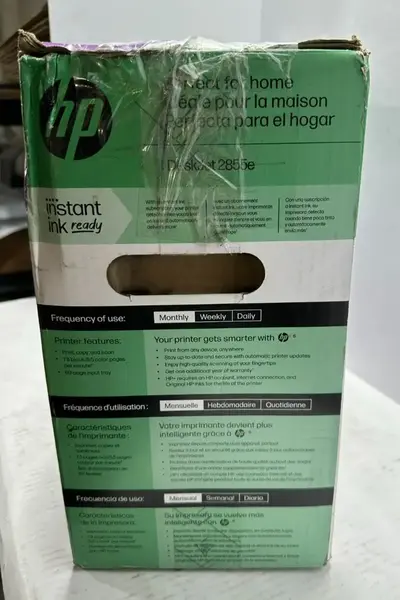 HP Deskjet 2855e all-in-one printer Image