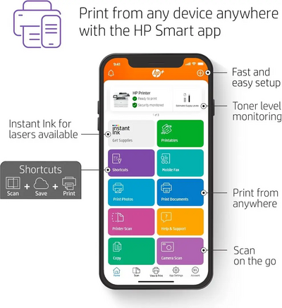 HP LaserJet Pro 4101fdne Image
