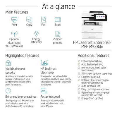 HP M528dn Image