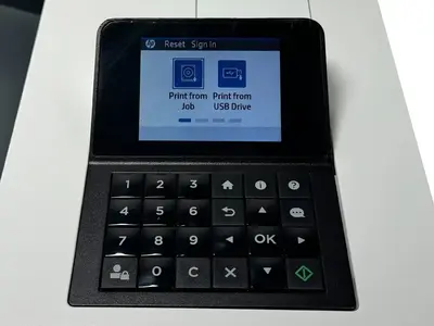HP M554dn Image