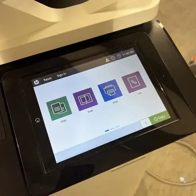 HP 82540 laserjet printer Image