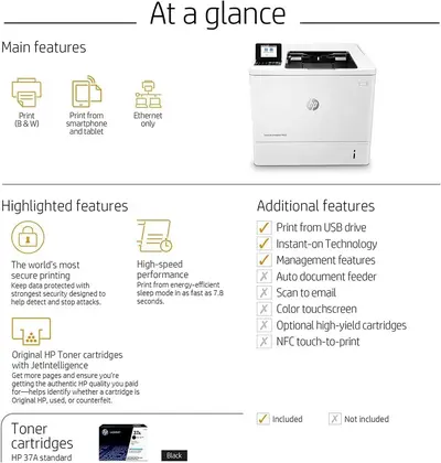 HP M607 n Image