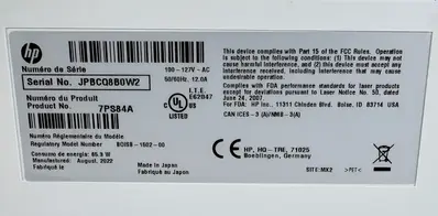 HP Laserjet enterprise m611dn Image