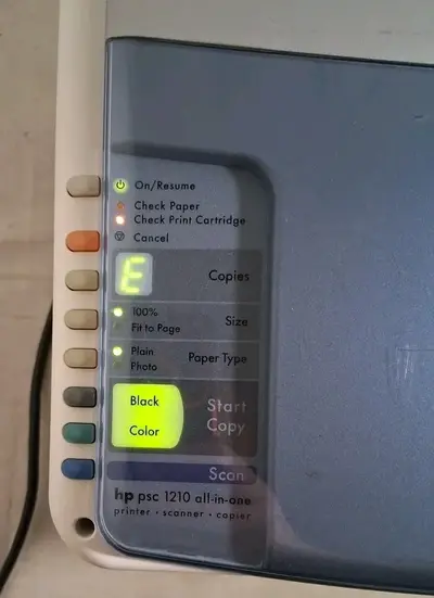 HP Psc 1210 Image