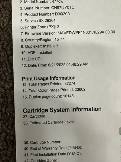 HP 477dw Image