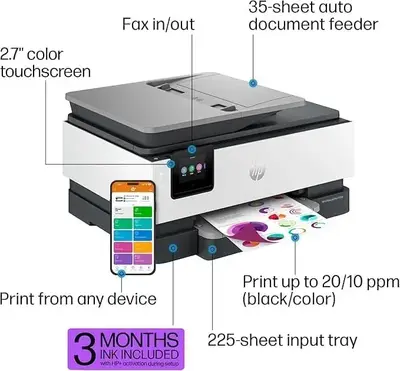 HP Officejet pro 8135e Image