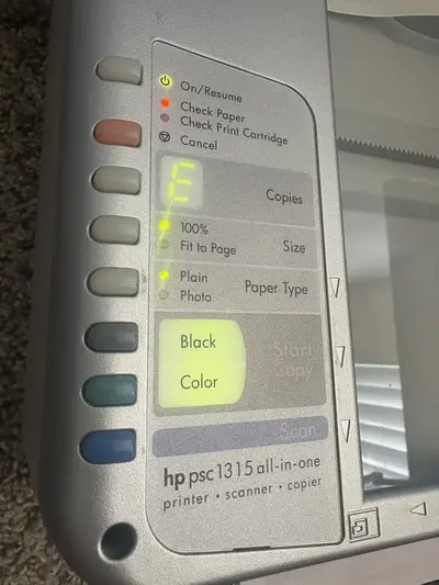 HP PSC 1315 Image