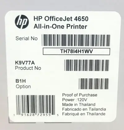 HP OfficeJet  4650 Image