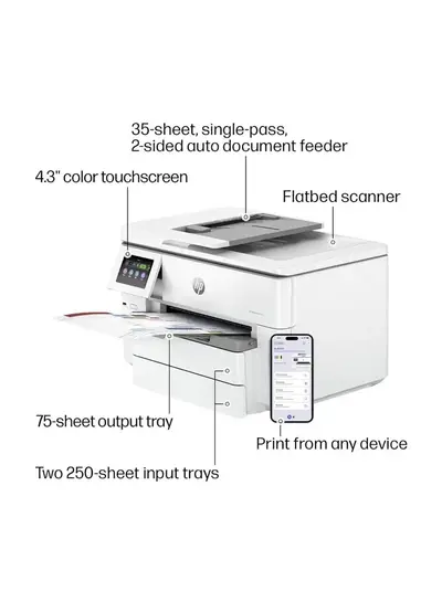 HP Officejet pro 9730e wide format all-in-one printer Image