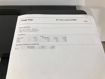 HP Color LaserJet M651DN Image