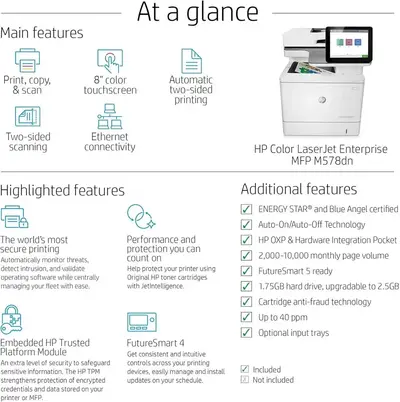 HP M578dn Image