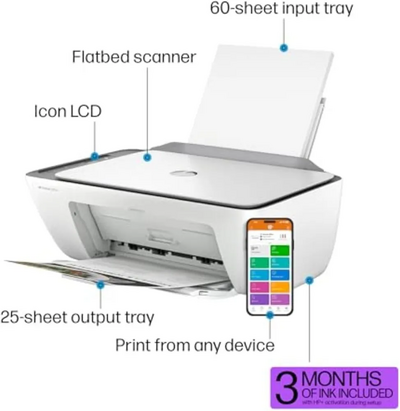 HP DeskJet 2855e All-in-One Printer Image