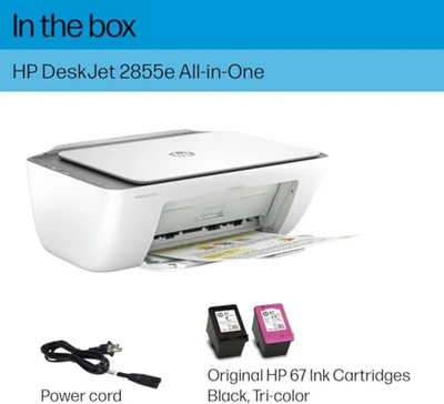 HP DeskJet 2855e All-in-One Printer Image