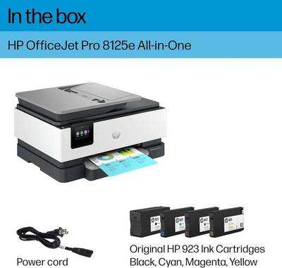 HP OfficeJet Pro 8125e All-in-One Printer Image