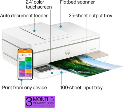 HP Envy 6555e All-in-One Printer Image