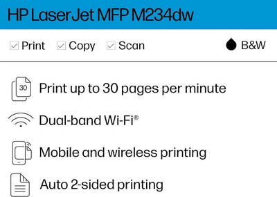 HP LaserJet Pro M234dw Image